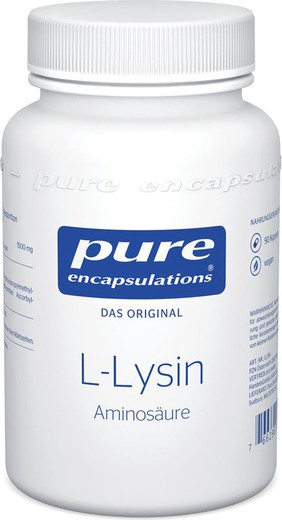 Pure L-Lisina 90 Cápsulas