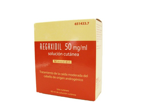 Regaxidil 50 Mg/Ml Solucion Cutanea 1 Frasco 60