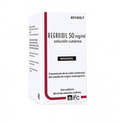 Regaxidil 50 Mg/Ml Solucion Cutanea 1 Frasco 60