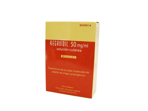 Regaxidil 50 Mg/Ml Solucion Cutanea 2 Frascos 60