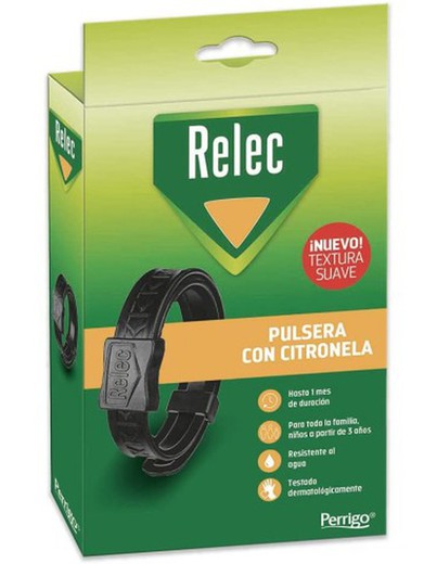 Relec Pulsera Aromática Familia Negra