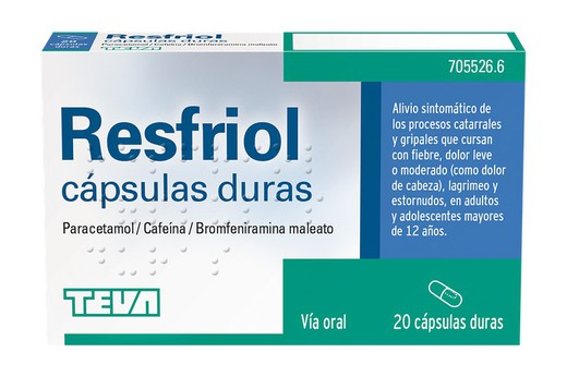 Resfriol 20 Capsulas