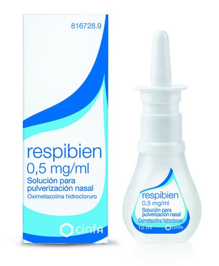 Respibien 0.5 Mg/Ml Nebulizador Nasal 15 Ml