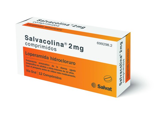 Salvacolina 2 Mg 12 Comprimidos