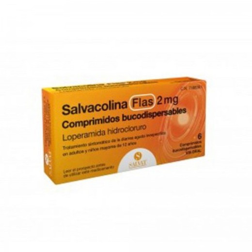 Salvacolina Flas 2 Mg 6 Comprimidos Bucodispersables