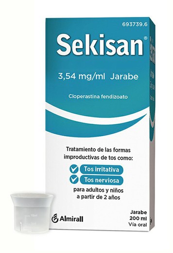 Sekisan 3.54 Mg/Ml Jarabe 200 Ml