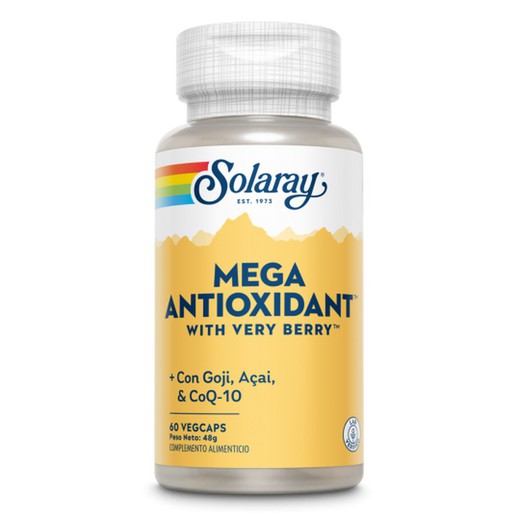 SOLARAY Mega-Multi Antioxidant With Very Berry- 60 VegCaps