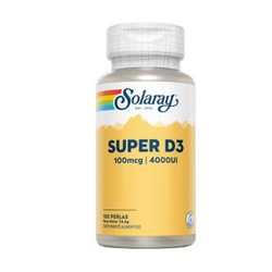 SOLARAY  SUPER D3 4000UI 100perlas