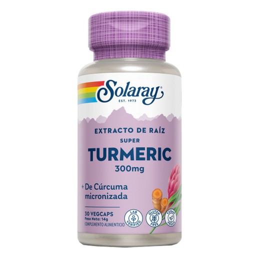 SOLARAY Super Turmeric - 30 VegCaps