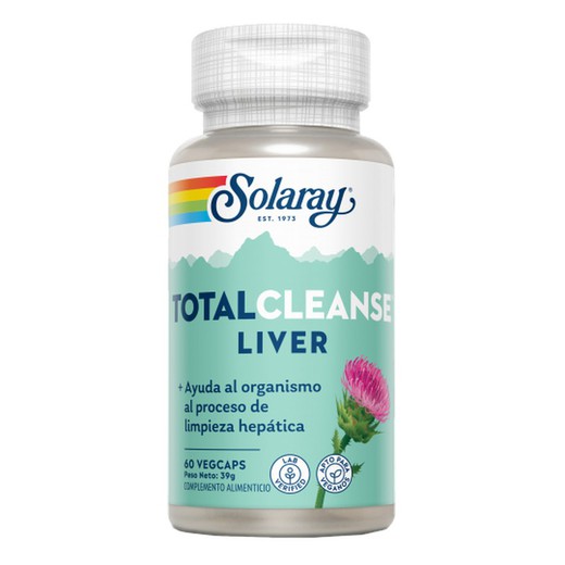 SOLARAY Total Cleanse Liver- 60 VegCaps