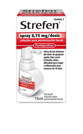 Strefen Spray 8.75 Mg/Dosis Sol Pulverizacion Bu