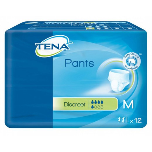 Tena Pants Discreet 75-100 Med