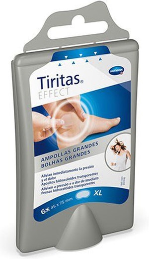 Tiritas Effect Ampollas Xl 6 Unidades