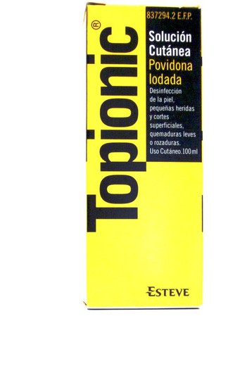 Topionic 10% Solucion Topica 100 Ml