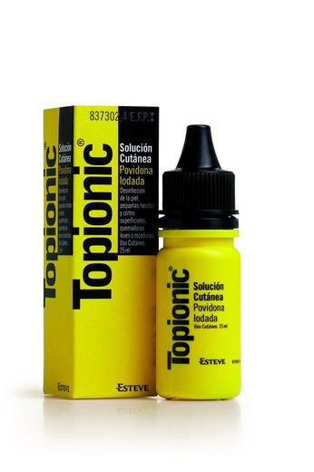 Topionic 10% Solucion Topica 25 Ml