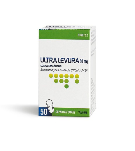 Ultra-Levura 50 Mg 50 Capsulas
