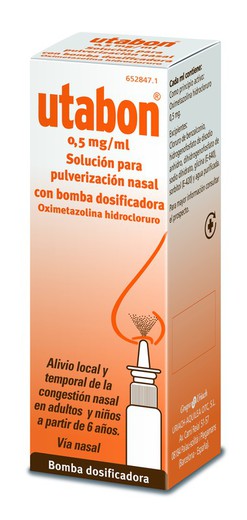 Utabon 35 Mcg/Pulsacion Nebulizador Nasal 15 Ml