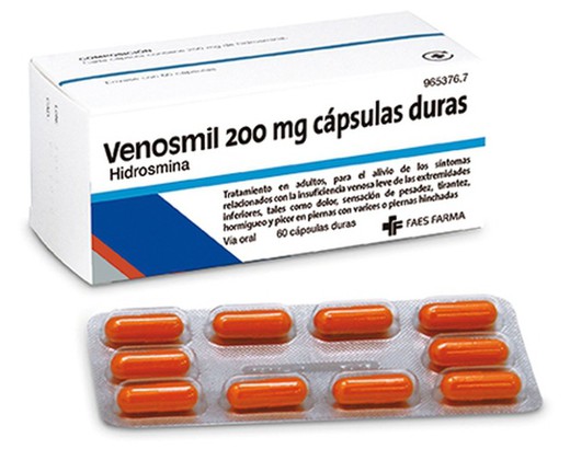 Venosmil 200 Mg 60 Capsulas