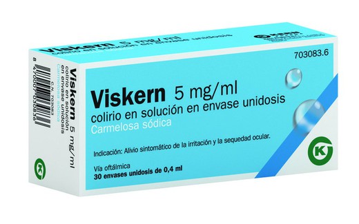 Viskern 5 Mg/Ml Colirio 30 Monodosis Solucion 0.