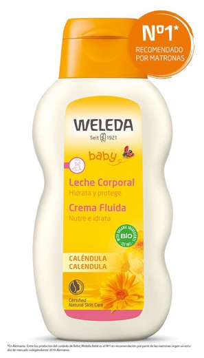 Weleda Baby Leche Corporal Bebé Caléndula 200 ml