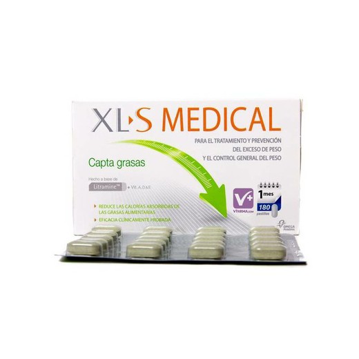 Xl>S Medical Captagrasas 180 Comprimidos