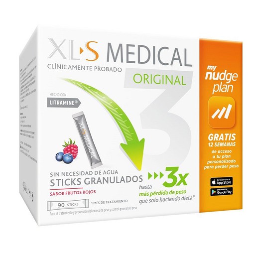 XLS Medical Original Captagrasas Nudge 90 Sticks