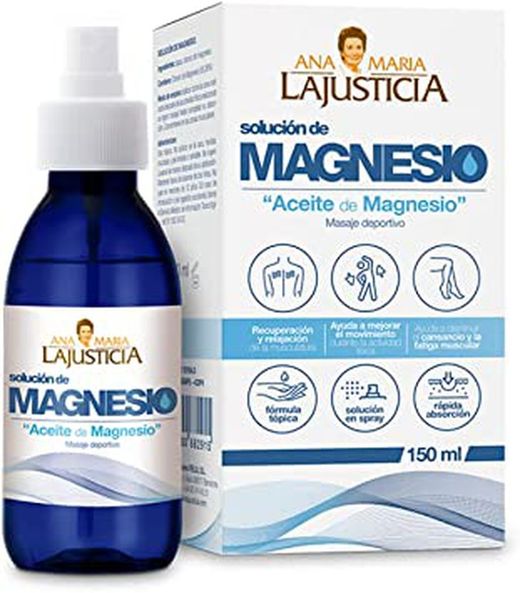 Aceite de Magnesio 150 ml Ana Maria La Justicia