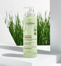 Aderma Exomega Gel Limpiador Emoliente 500ml