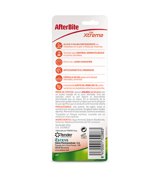 After Bite Gel Xtreme Gel 20g