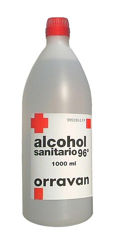Alcohol 96 Sanitario Orravan Solucion Topica 100