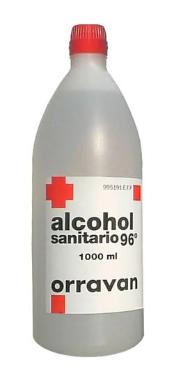 Alcohol 96 Sanitario Orravan Solucion Topica 100