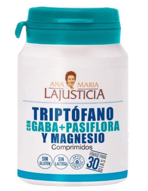 Ana M. La Justicia Tripto+Gaba+Pasiflora+Mag 60 Comprimidos