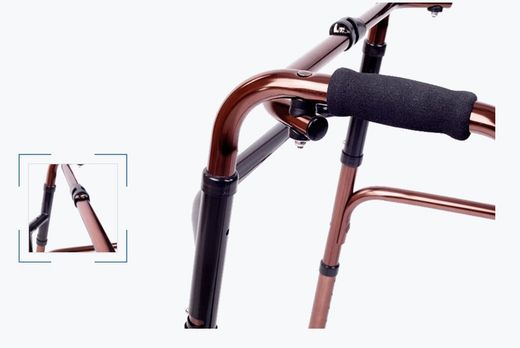 Andador 4080 Aluminio Fijo TotalCare