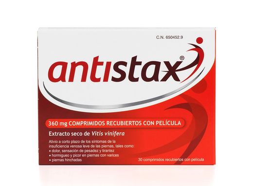 Antistax 360 Mg 30 Comprimidos Recubiertos