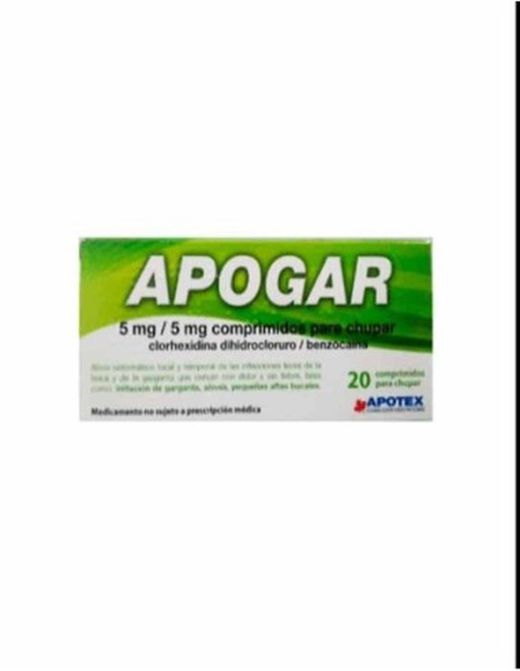Apogar 5/5 Mg 20 Comprimidos Para Chupar