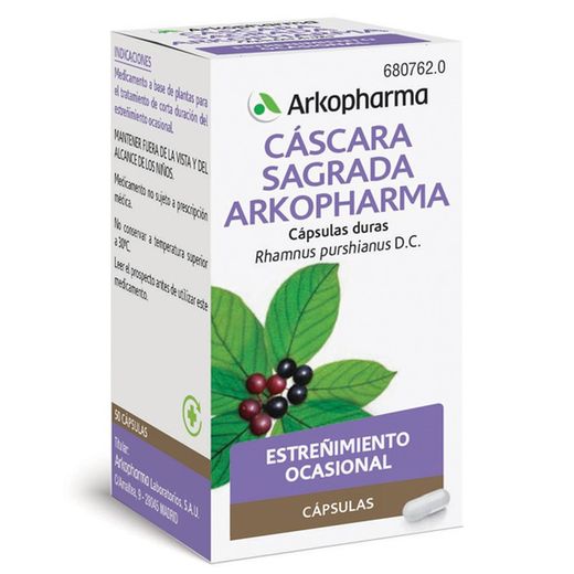 Arkocapsulas Cascara Sagrada 50 Capsulas