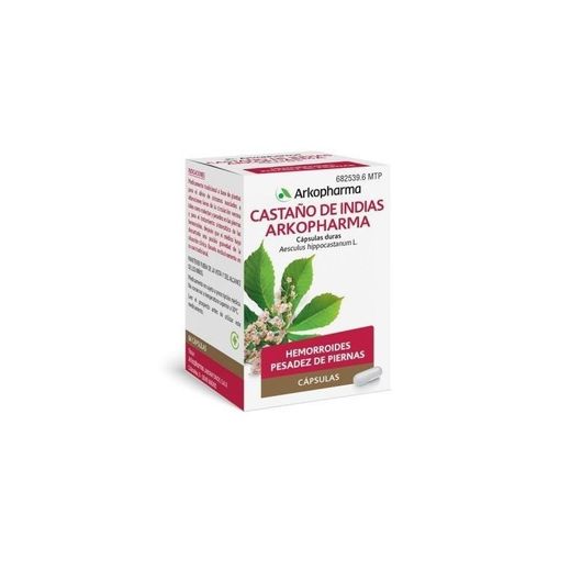 Arkocapsulas Castaño De Indias 275 Mg 84 Cápsulas