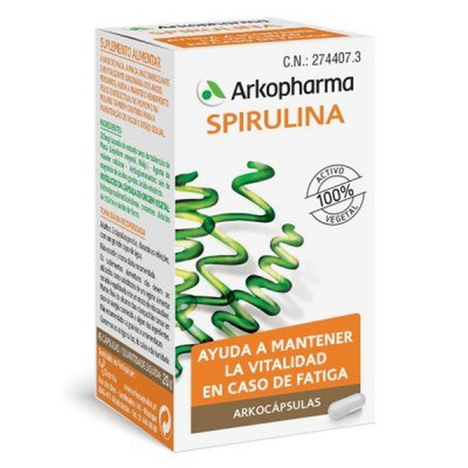 Arkocapsulas Spirulina 50 Capsulas