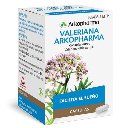 Arkocapsulas Valeriana 350 Mg 84 Capsulas