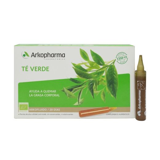 Arkofluido Te Verde 20 Ampollas