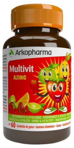 Arkopharma Multivit Azinc 60 caramelos de goma