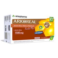 Arkoreal Jalea Real 1500mg Sin Azúcares 20 Ampollas