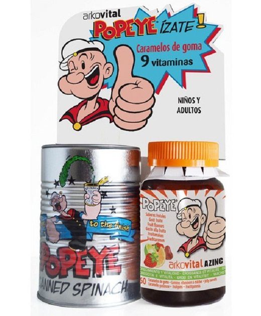 Arkovital Popeye Polivitaminico Caramelo De Goma