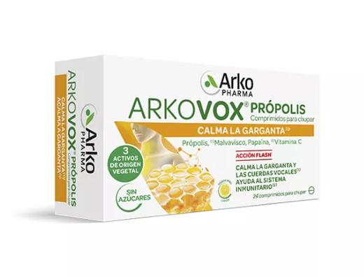 Arkovox 24 Comprimidos De Miel