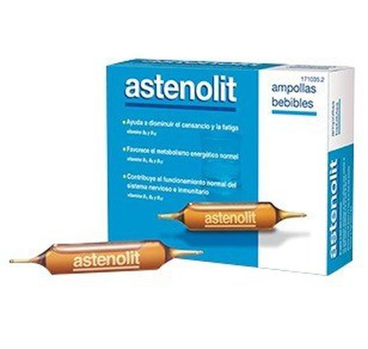 Astenolit Bebible 12 Ampollas