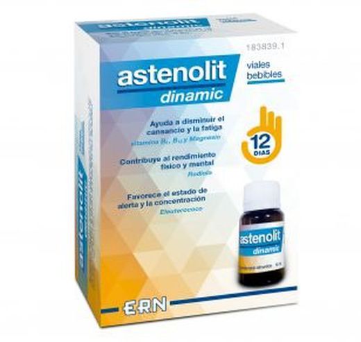 Astenolit Dinamic Bebible 12 Viales