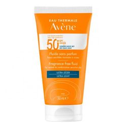 Avene Fluido Oil-Free Sin Perfume SPF50+ 50ml