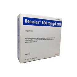 Bemolan 800 Mg Gel 30 Sobres