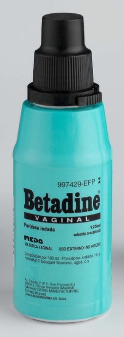 Betadine Vaginal 10% Solucion Topica 125 Ml