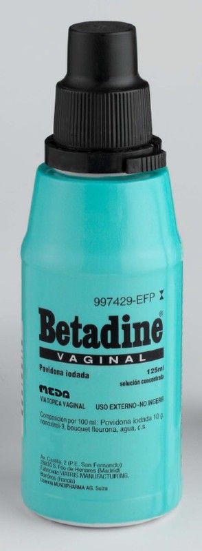 Betadine Vaginal 10% Solucion Topica 125 Ml